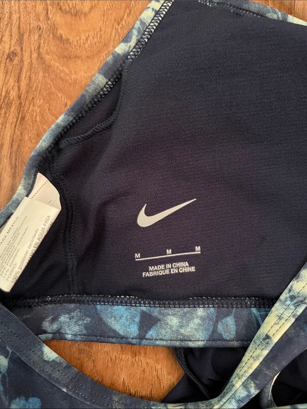 NWT Nike Swim Layered Floral Tankini